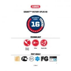 Abus, Granit Victory X-Plus 68 jarrulevylukko